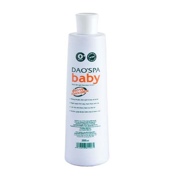 Nước Tắm Gội Thảo Dược Cho Bé Dao’spa Baby 300ml