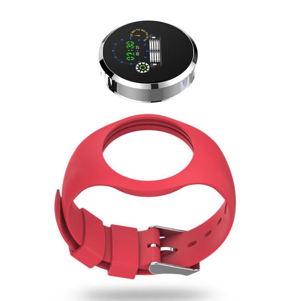 Sport Fitness Tracker Smart  Monitor Bluetooth 4.0 Red