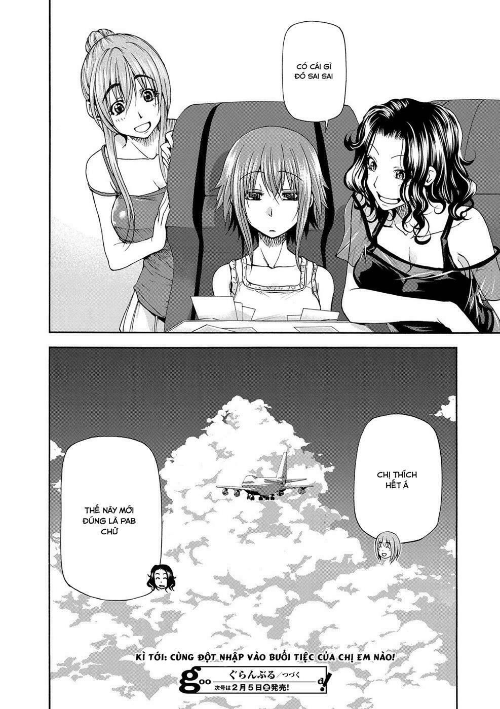 cô gái thích lặn - grand blue chapter 21 43