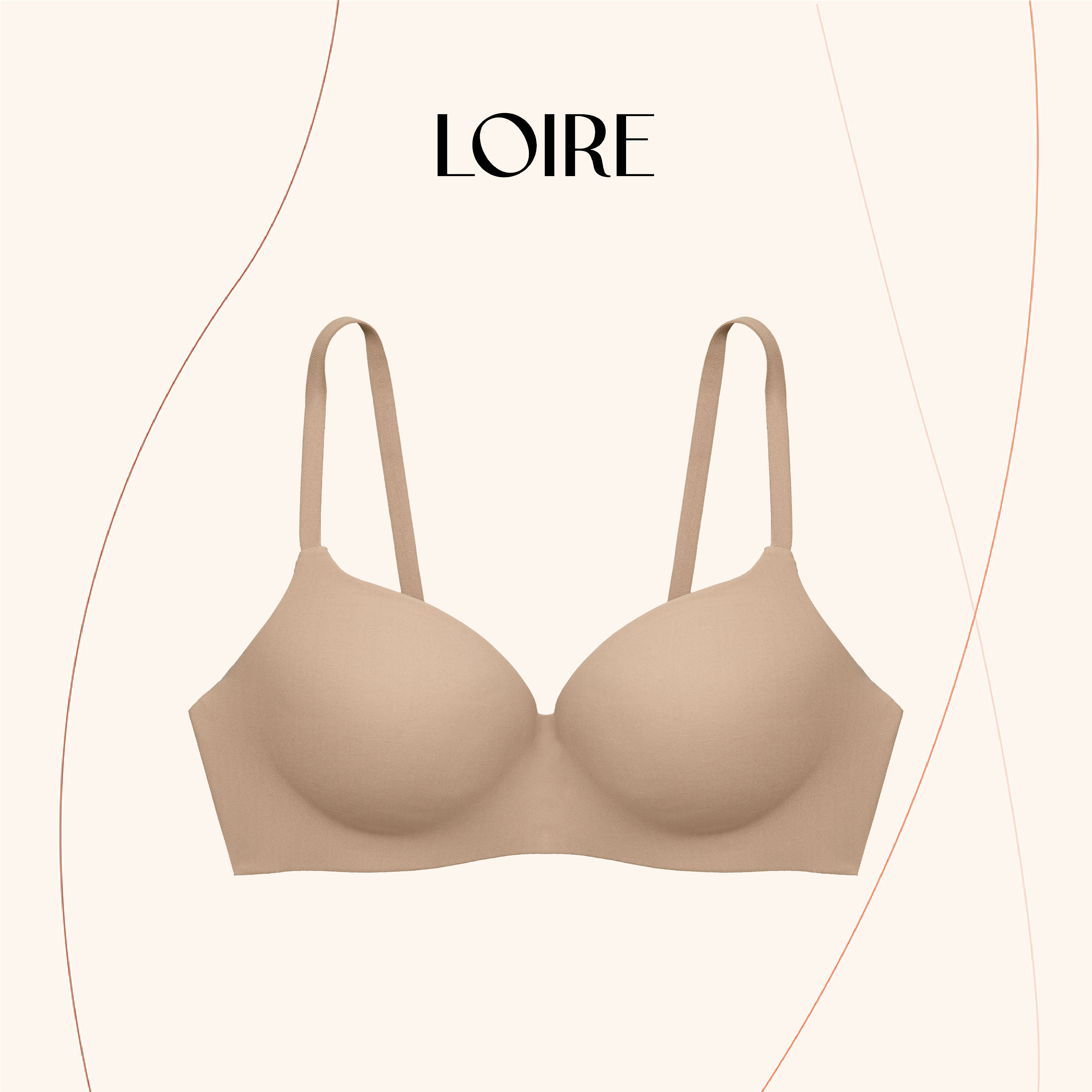 Áo Lót Không Gọng Đệm Mỏng Thoải Mái BRDE103