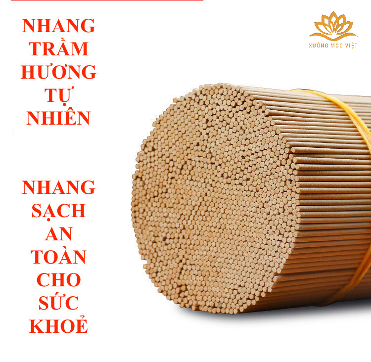 Nhang Trầm Hương Sạch - 100% Organic (Nhang Cây)