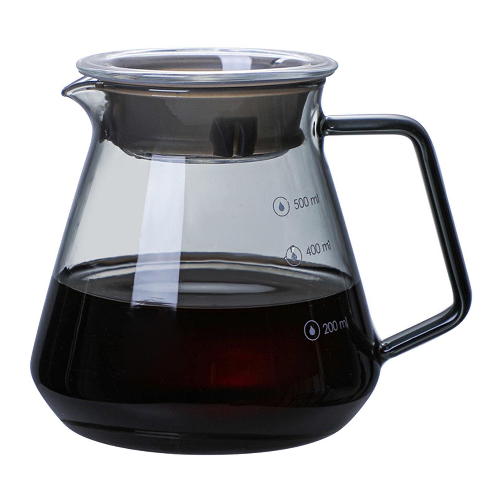 Glass Pour Over Coffee Pot Hand Drip Coffee Server Coffee Pot