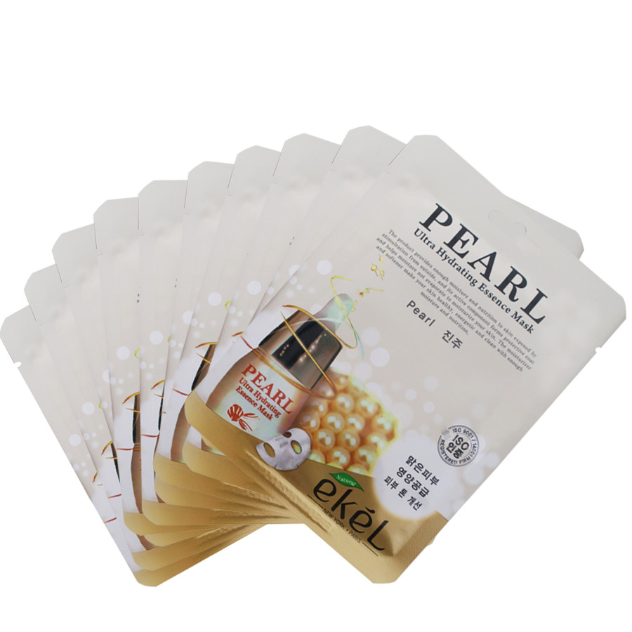 Combo 10 mặt nạ dưỡng da tặng 3 mặt nạ dưỡng da bất kỳ EKEL Pearl ULtra Hydrating Essence Mask