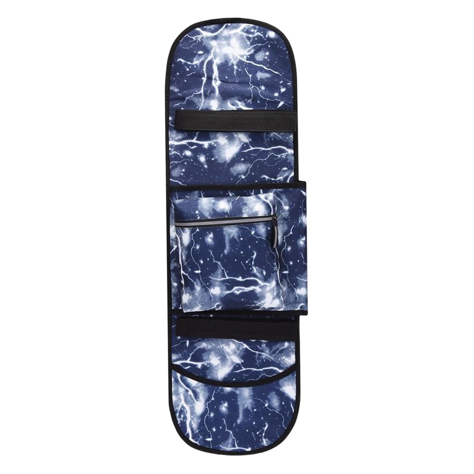 Oxford Skateboard Backpacks Bag Longboard Carry Case Water Resistant Outdoor