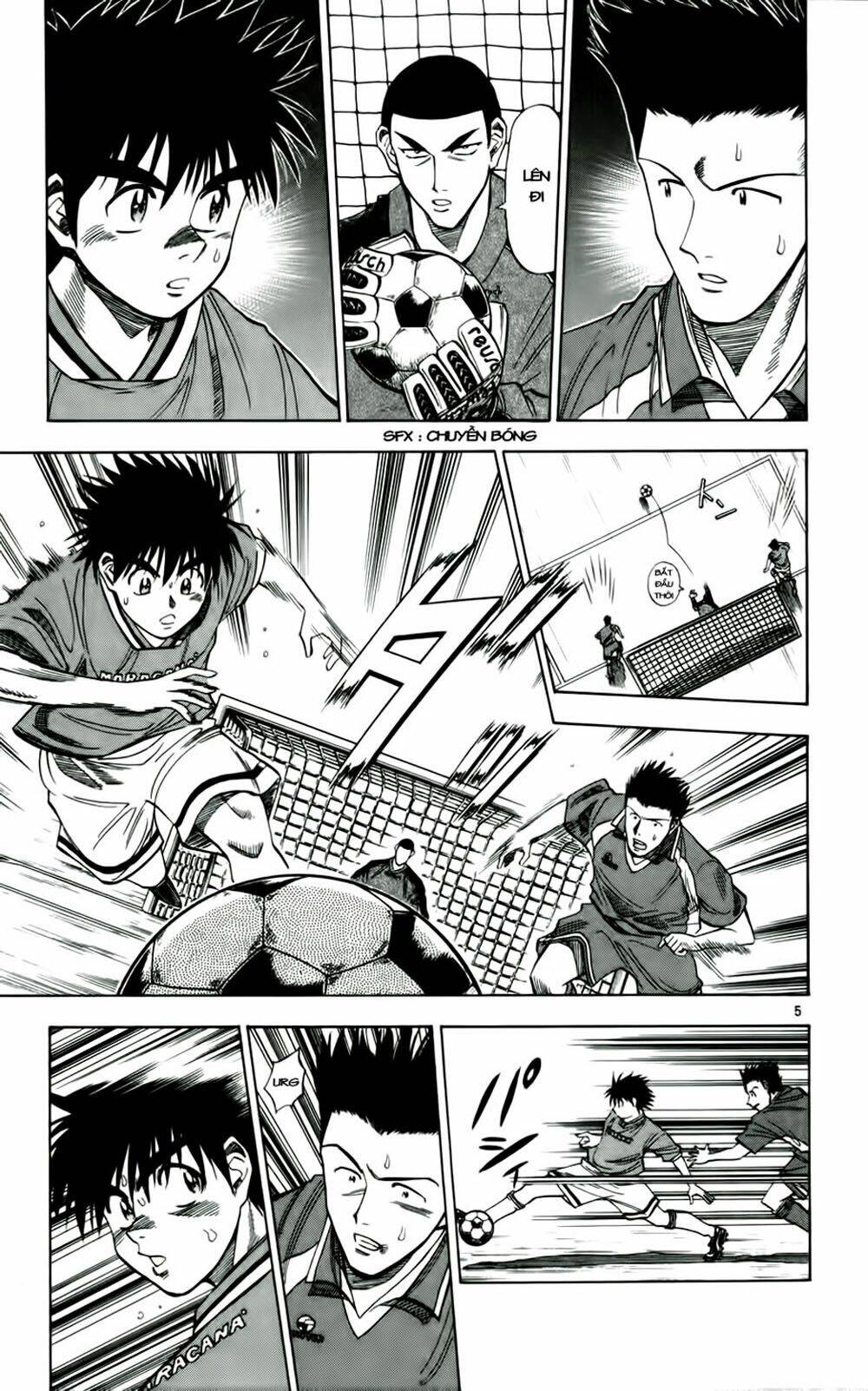 vũ điệu trên sân cỏ - fantasista chapter 33 5