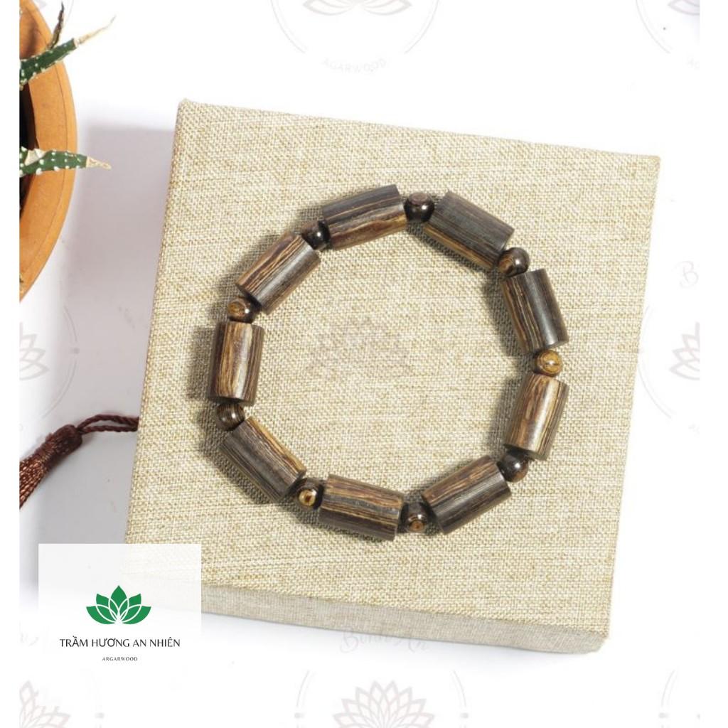 Vòng tay trầm hương sánh trúc chìm nước/Phù hợp Nam và Nữ