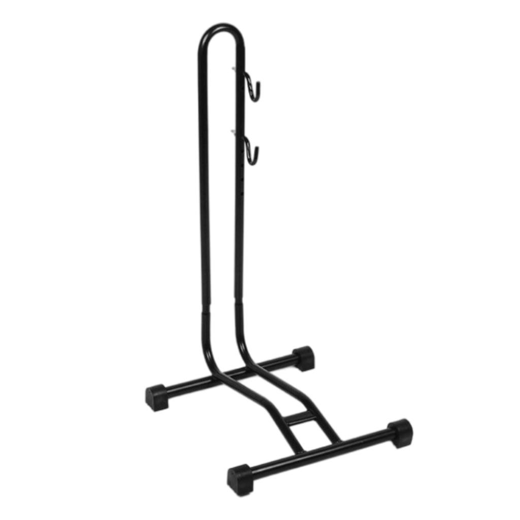 Treee 2 in 1 Bike Storage Holder L Plug Vertical Parking Rack Steel for Mountain Bikes