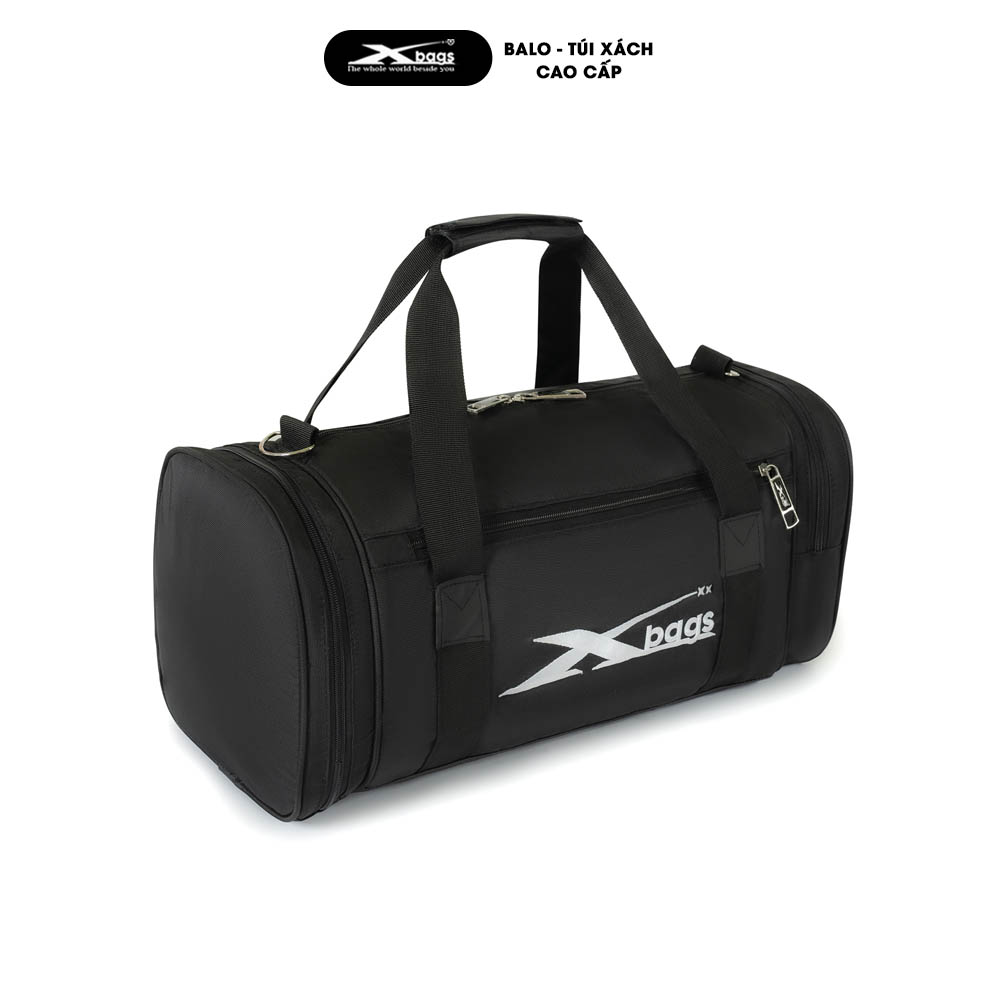 Túi Trống Thể Thao Xbags Xb6001 Cao Cấp Màu Đen, Chống Nước Tốt, Có Ngăn Giày Riêng Tiện Dụng, Chuyên Nghiệp Cá Tính!