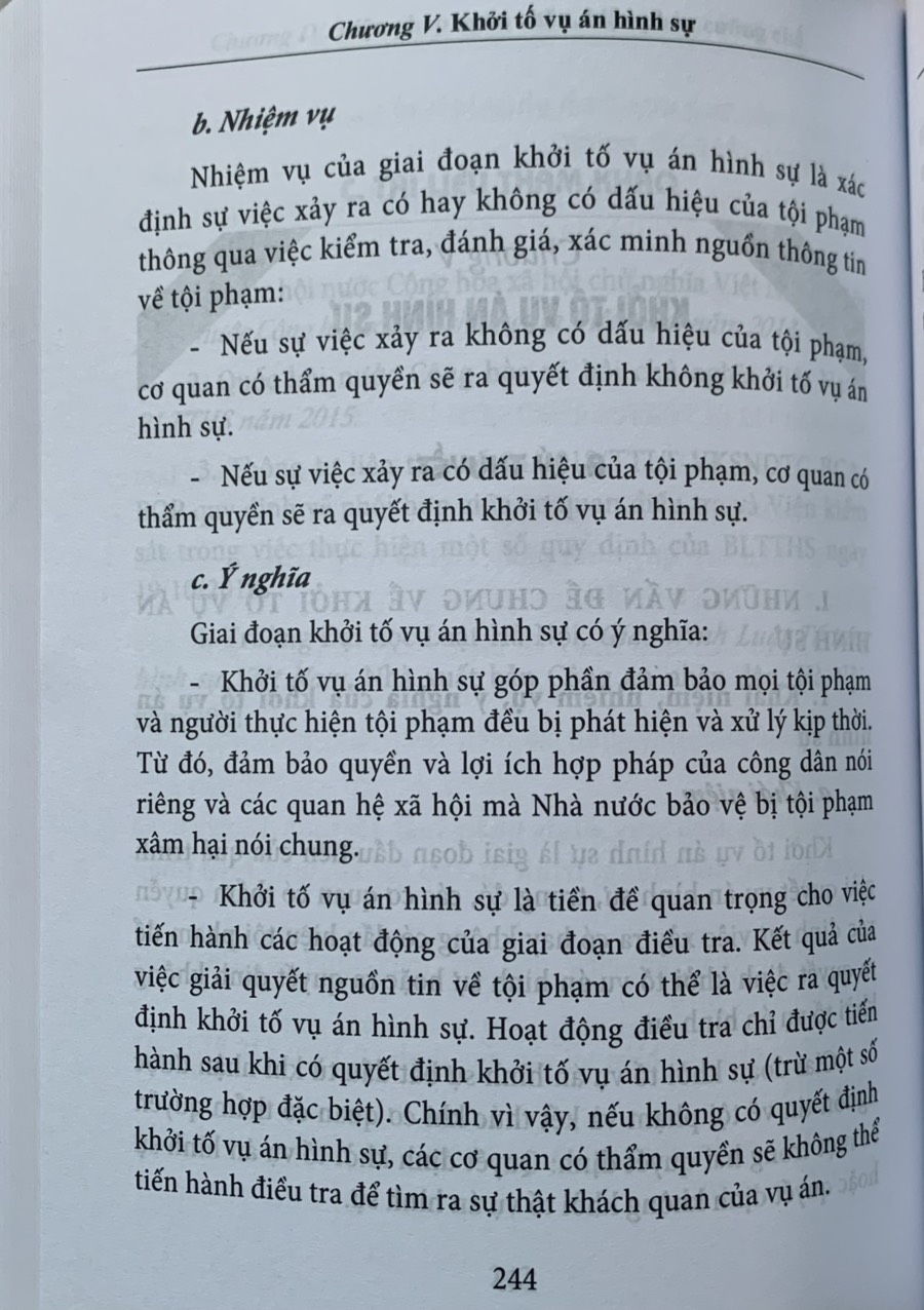 Hướng dẫn môn học Luật tố tụng hình sự