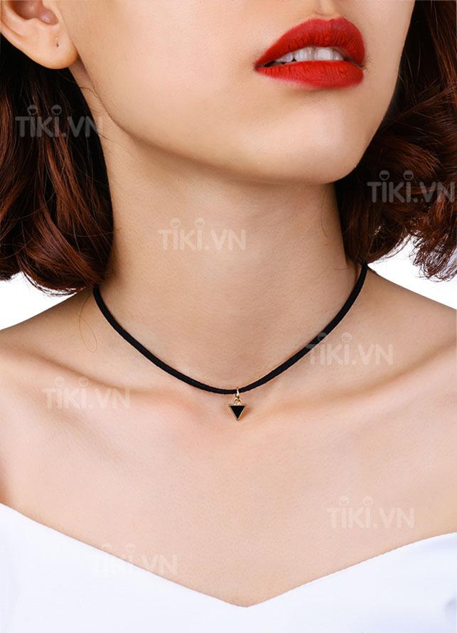 Choker Đá Tam Giác Nhỏ Móc Móc CK0017