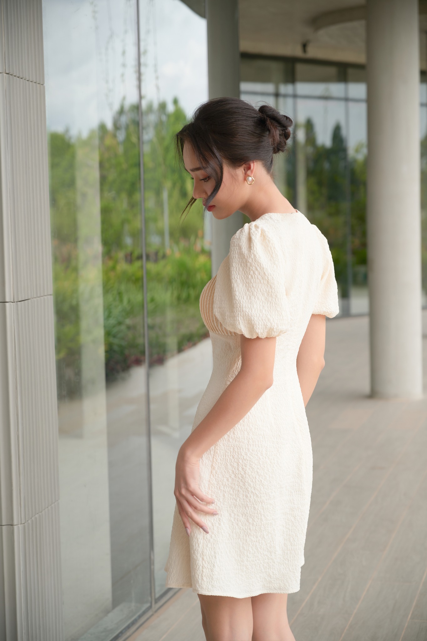 OLV - Đầm Hina Ruched Dress