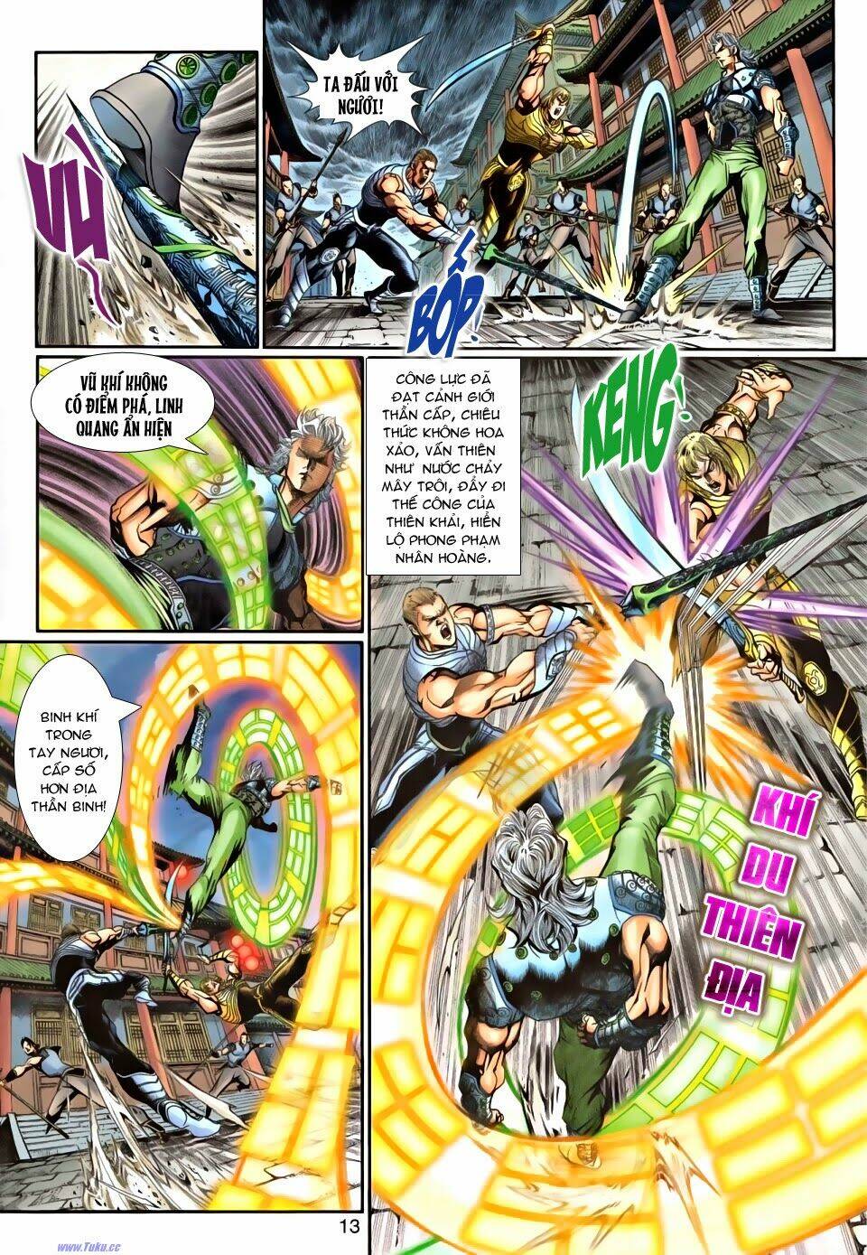 thần binh tiền truyện 1 - đỉnh phong tuyệt chiến chapter 4 13