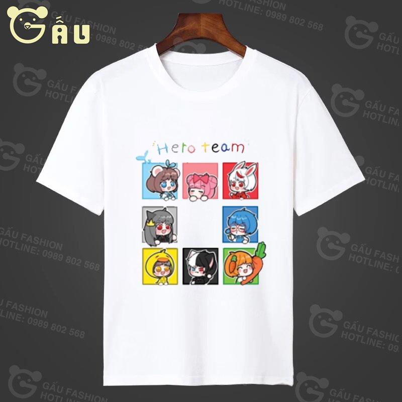 HOT Áo thun Hero Team V4 màu trắng độc đẹp cực HOT bán chạy dành cho các fan