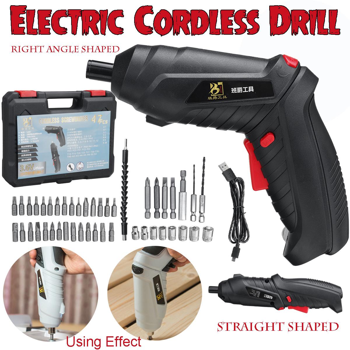 3.6V Rechargeable Electric Cordless 