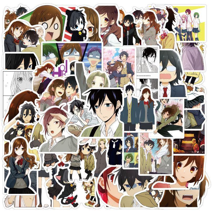 Sticker dán cao cấp anime Hori và Miyamura Cực COOL ms#197