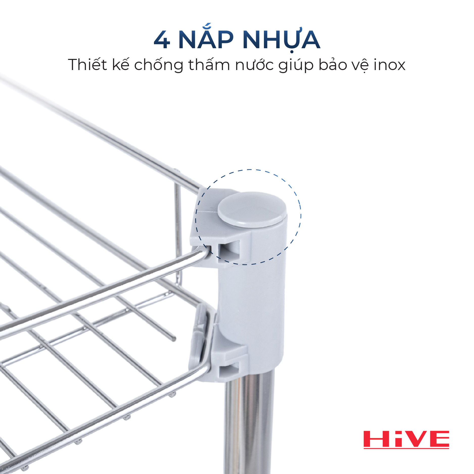 Kệ chữ L đa năng 2/3/4 TẦNG inox Cao Cấp