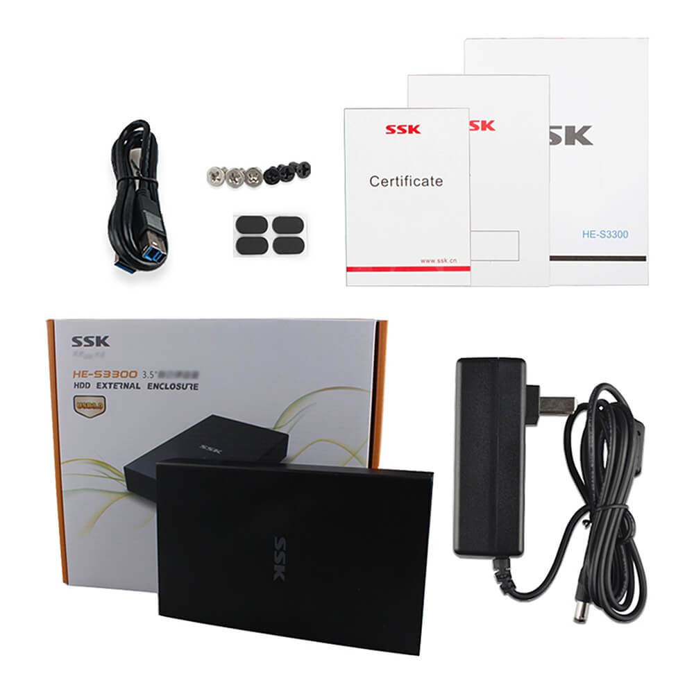HDD BOX SATA 3.5 HE - S 3300 (3.0) - Hàng chính hãng