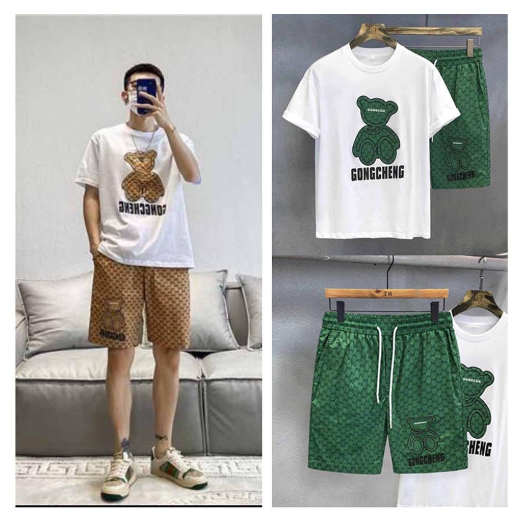 Đồ Bộ Thể Thao Nam Nữ GẤU GC - Set Quần Áo bốn mùa đẹp cao cấp mặc nhà đi chơi thoải mái 03