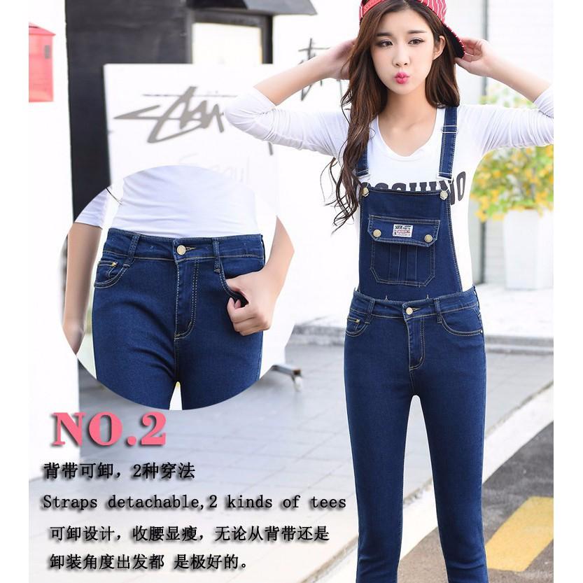 QUẦN JEAN kết hợp yếm tháo rời