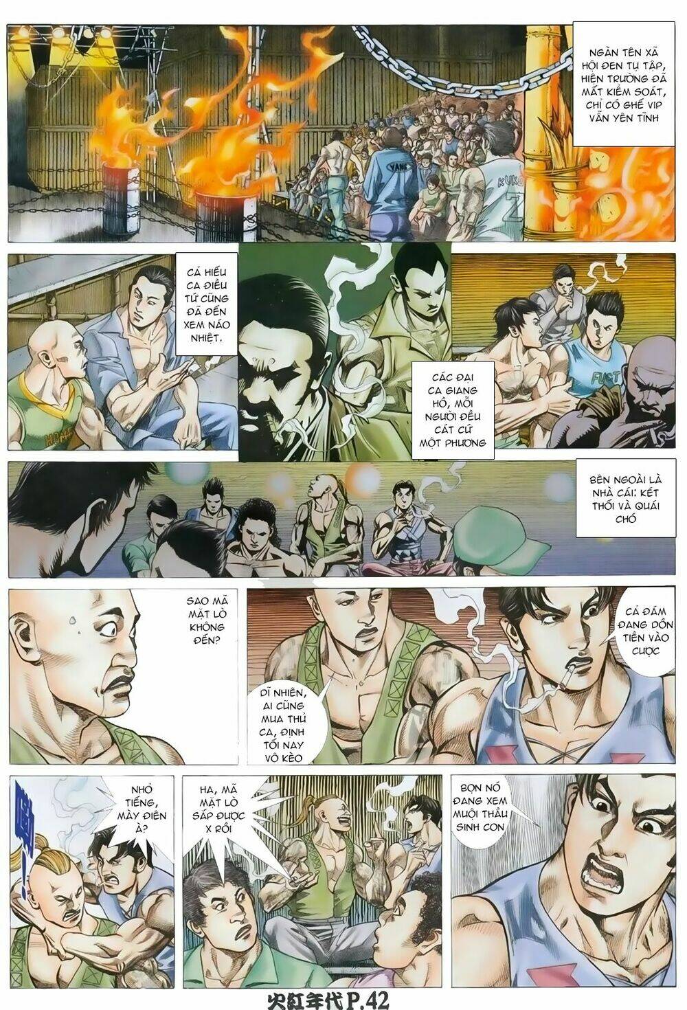 hỏa hồng niên đại hắc cốt đường chapter 79 8