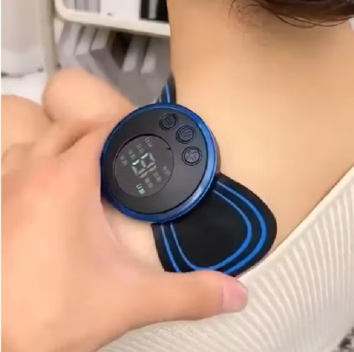 Máy massage xung điện cánh bướm mini xoa bóp bấm huyệt giảm đau mỏi rất tốt