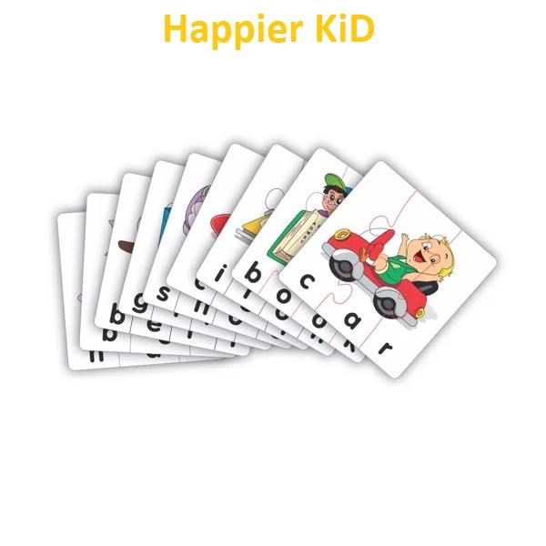 Đồ chơi gỗ ghép hình Winwintoys, học chữ Tiếng Anh, mẫu 2
