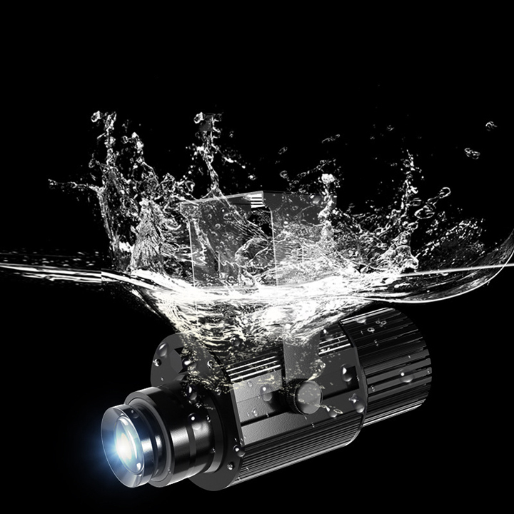 Đèn LED chiếu Logo thương hiệu hình ảnh xoay remote điều khiển có chống nước 15w- T0270