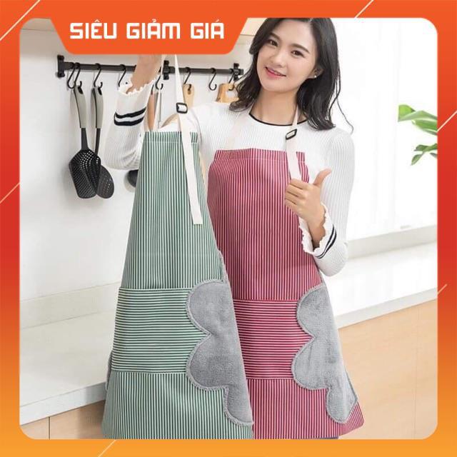 Tạp dề hoa cúc, tạp dề chống thấm