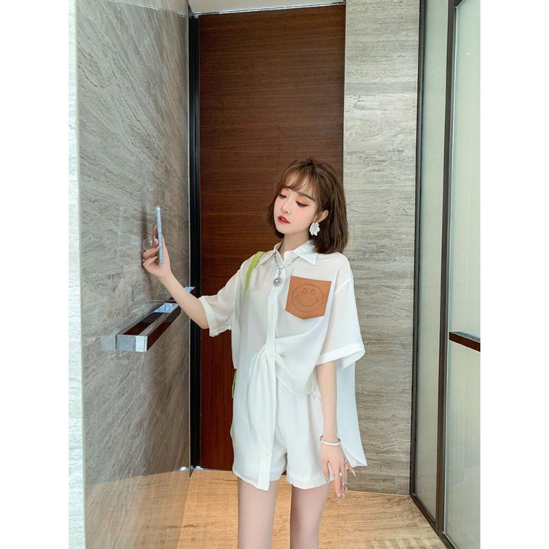 BỘ SHORT SƠ MI TÚI ĐẮP