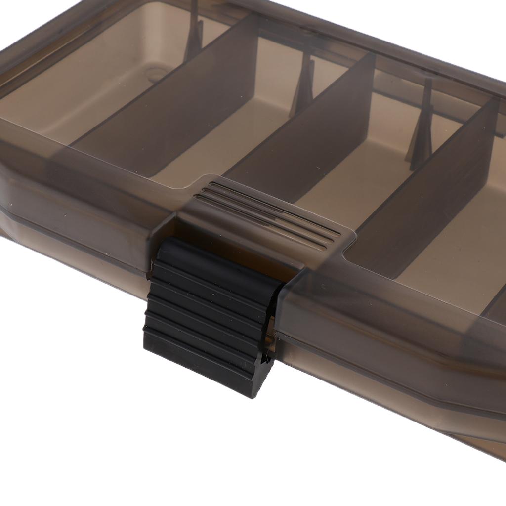 Fishing Gear Lures Hooks Box Anti-UV Accessories Tackle Buckle Cases With 5 Compartments