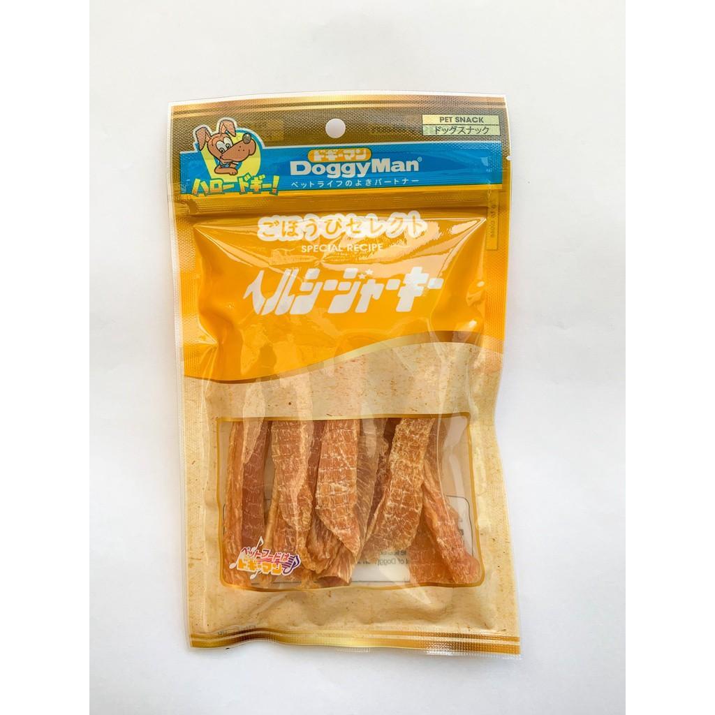 Xúc xích gà sấy Doggyman gói 80g