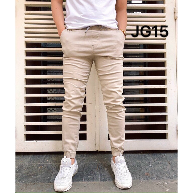 Quần Jogger kaki