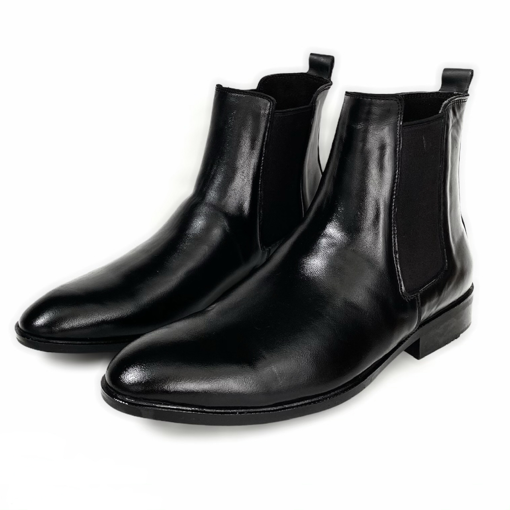 Giày da bò thật nam Chelsea Boot TEFOSS HT650 ver1 bản thun thẳng size 37-45