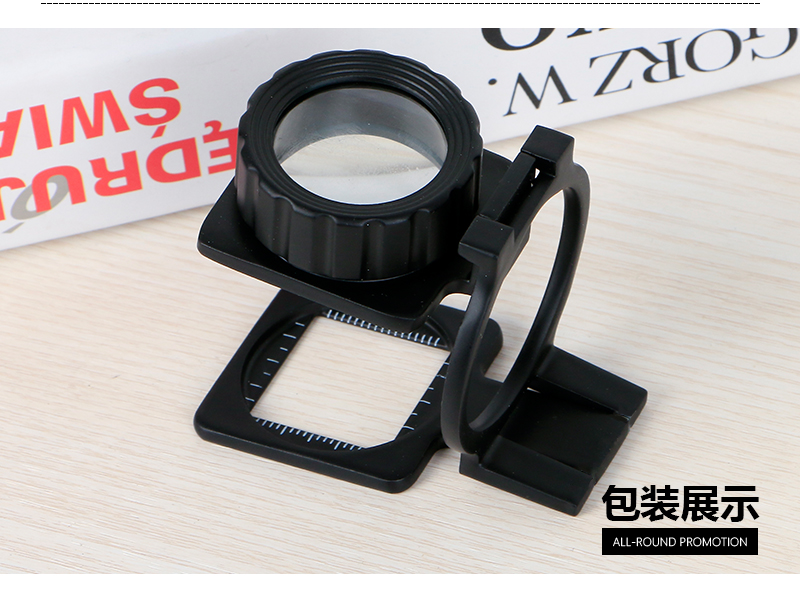 Kính lúp để bàn 20x mini đa năng có thước đo hỗ trợ sửa chữa