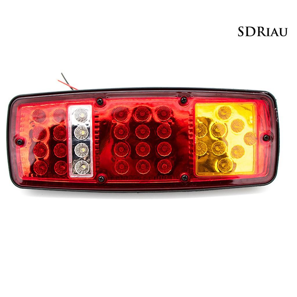 2 Đèn Đuôi Xe Ô Tô Hl-R-017 36 Bóng Led Dc 12 / 24v