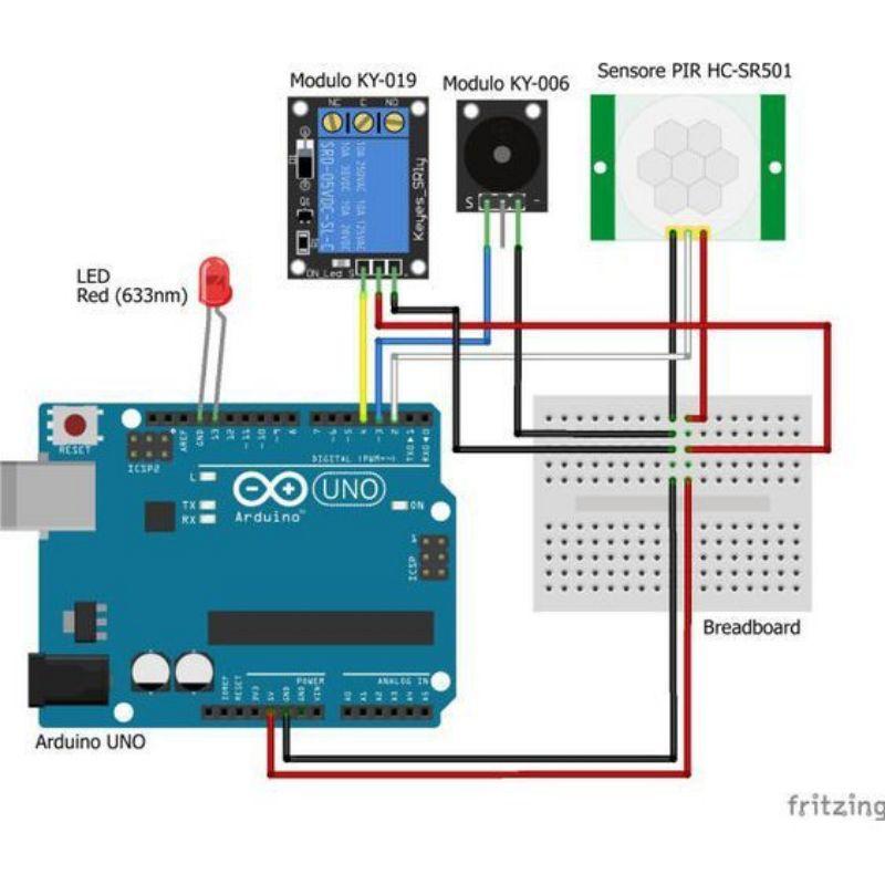 Mạch cảm biến chuyển động hồng ngoại HC-SR501