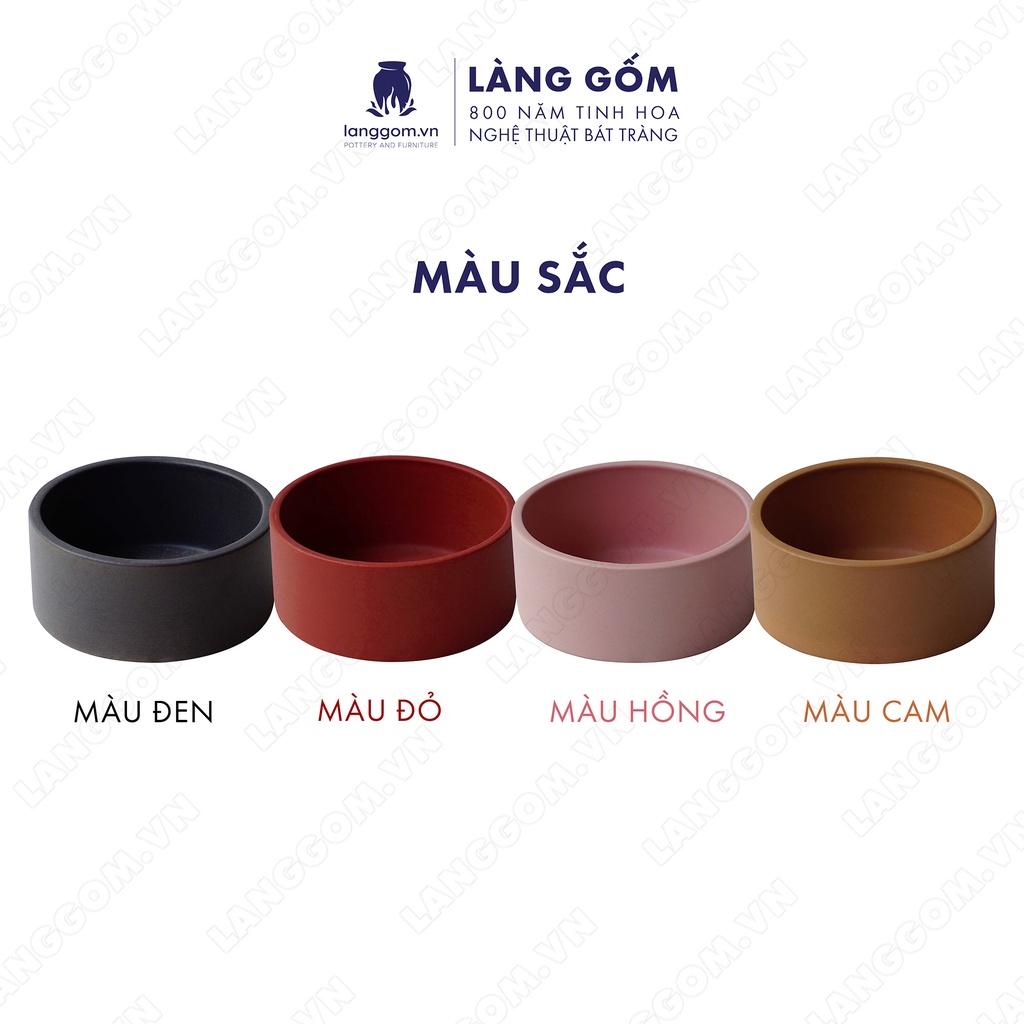 Khay gốm sứ cao cấp kiểu yoyo - Gốm sứ Bát Tràng