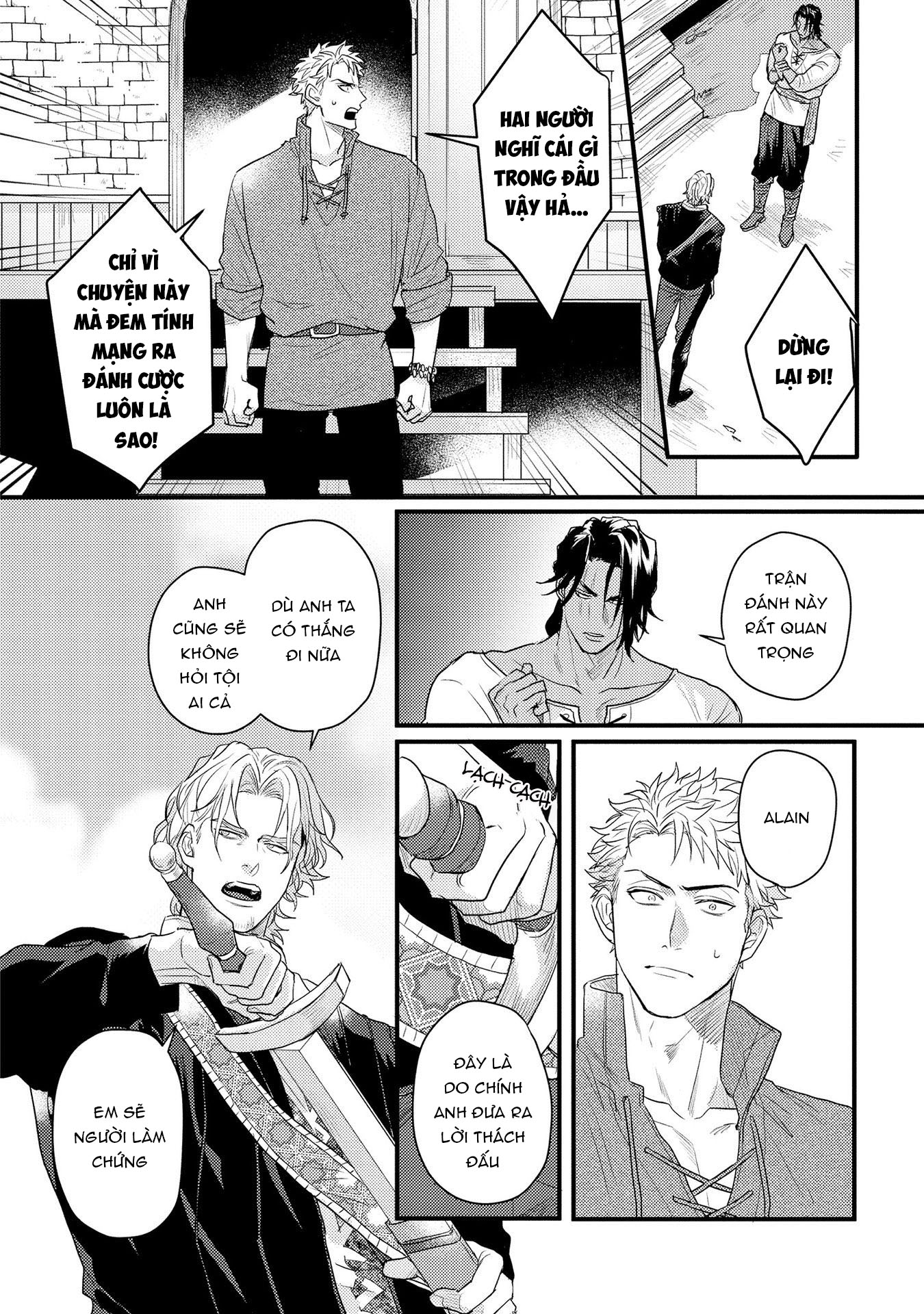 hoàng tử phóng túng và quái thú bị giam cầm chapter 3 22