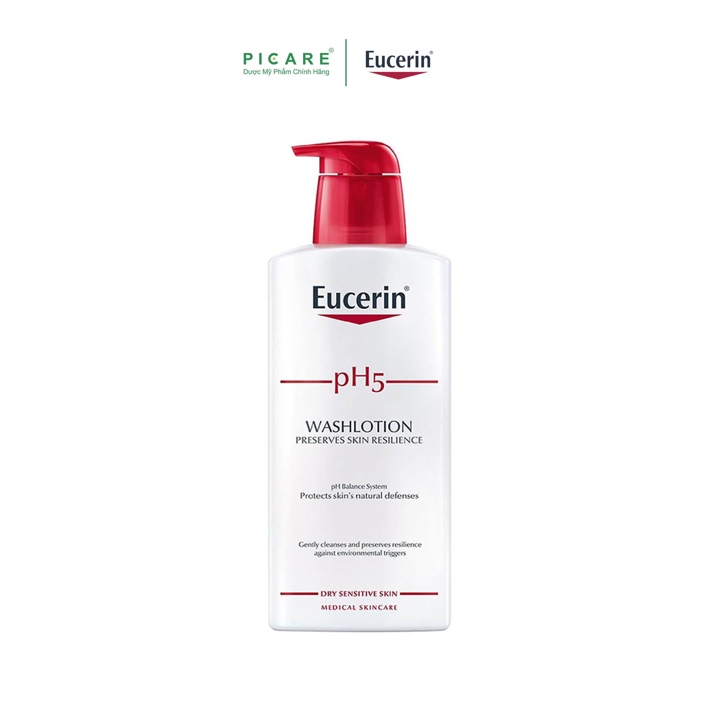 Sữa Tắm Dành Cho Da Nhạy Cảm Eucerin Ph5 Washlotion Có Mùi (400ml)