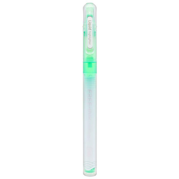 Bút Dạ Quang Thiên Long Free-Ink HL-020 - Màu Xanh Lá