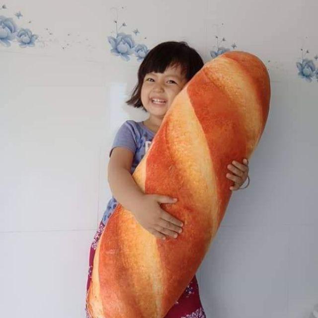 Gối ôm 3d bánh mì 1m