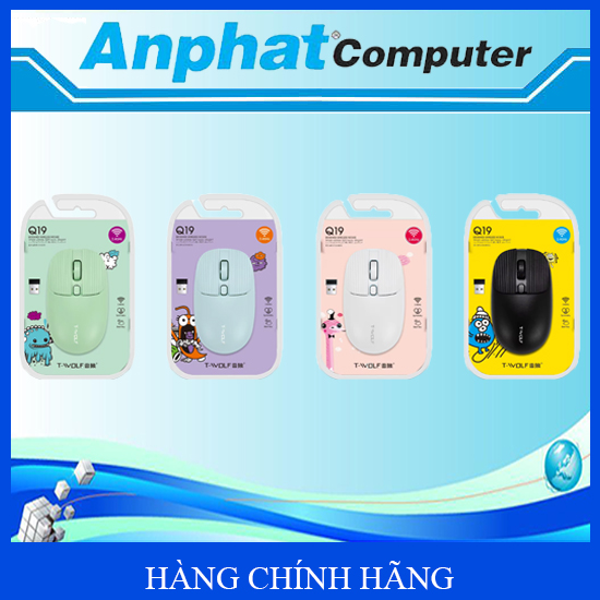 Chuột Không Dây T-Wolf Q19 - Hàng Chính Hãng