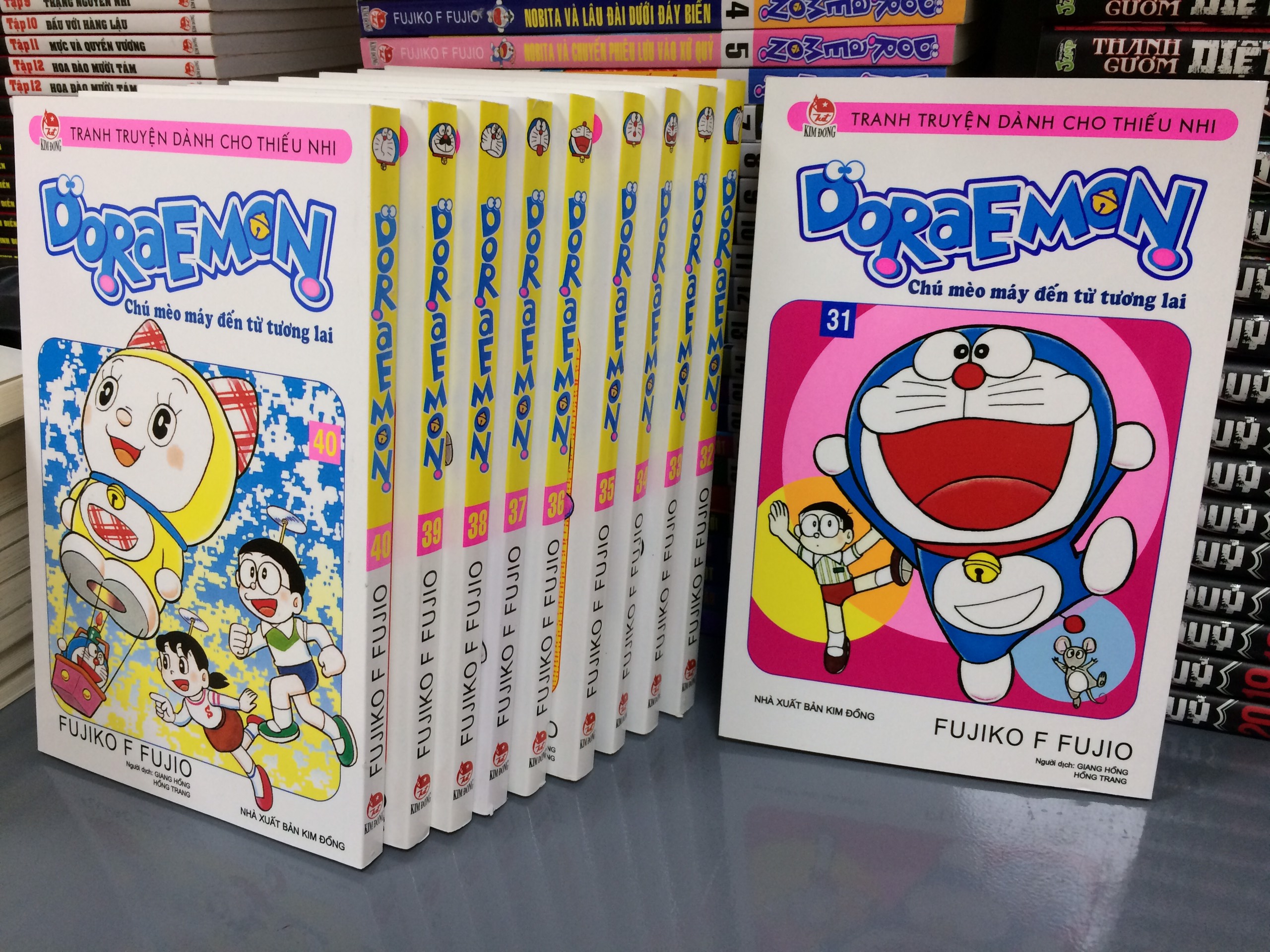 COMBO DORAEMON TRUYỆN NGẮN - TẬP 31 ĐẾN TẬP 40