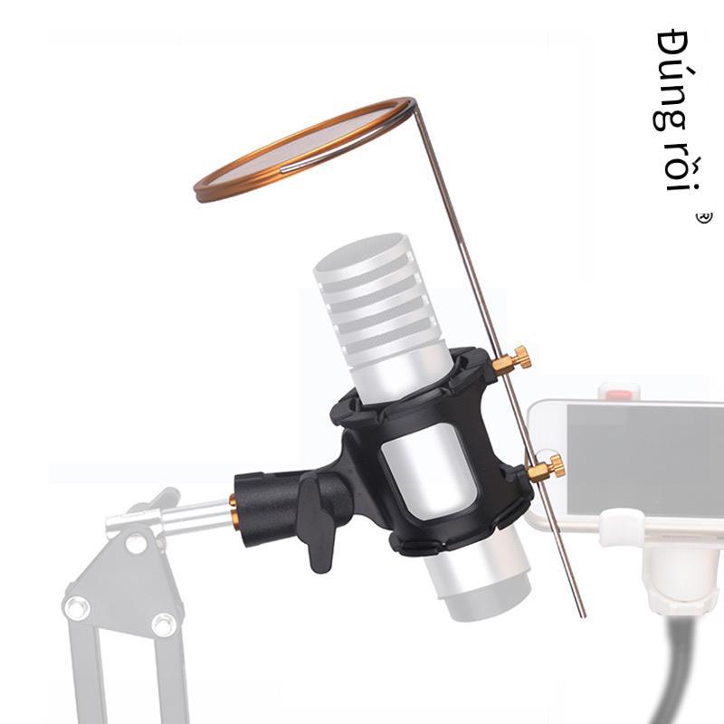 Micro điện thoại di động RODD tốt nhất đế micro chống sốc giá đỡ chống sốc bằng kim loại lưới chống phun + giá treo chống sốc