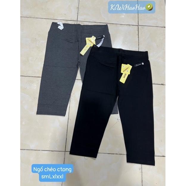 Quần lửng bầu legging