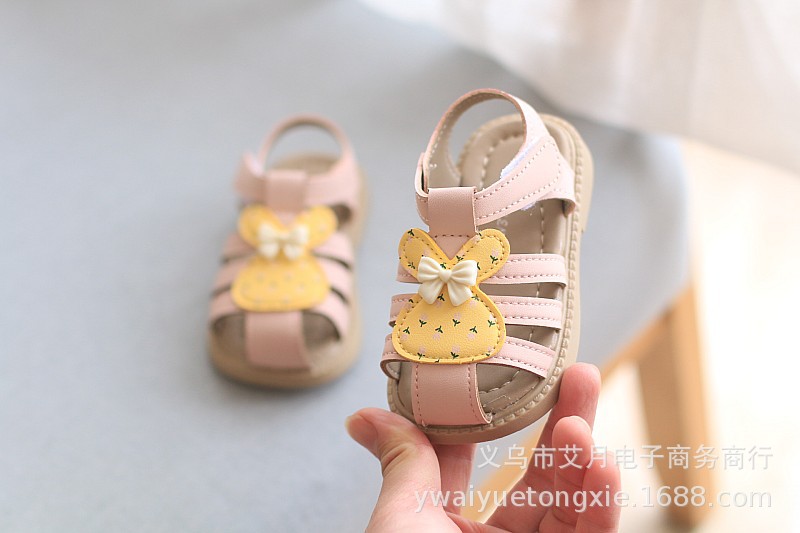 Giày Sandal quai hậu cho bé, giày tập đi siêu nhẹ, chống trơn trượt – GSD9123A