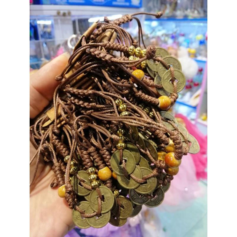 DÂY TAY MAY MẮN 3 ĐỒNG TIỀN
