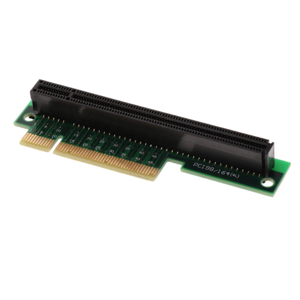 PCI-Express 8x Riser Card To PCI-E 6x card Graphics With Right Angle