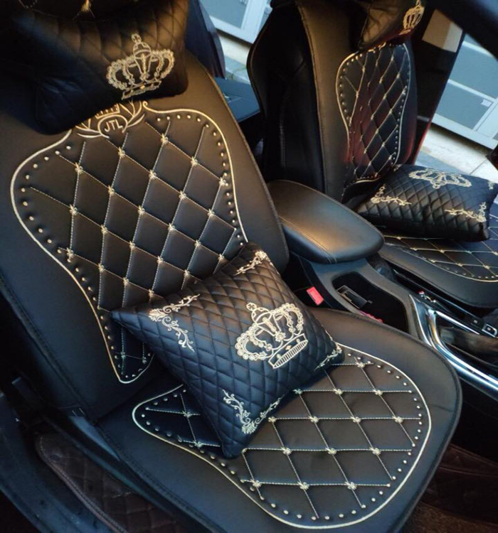 Bộ áo ghế Luxury Hoàng Gia Cao cấp dành cho Ô tô, Xe hơi (5 chỗ)