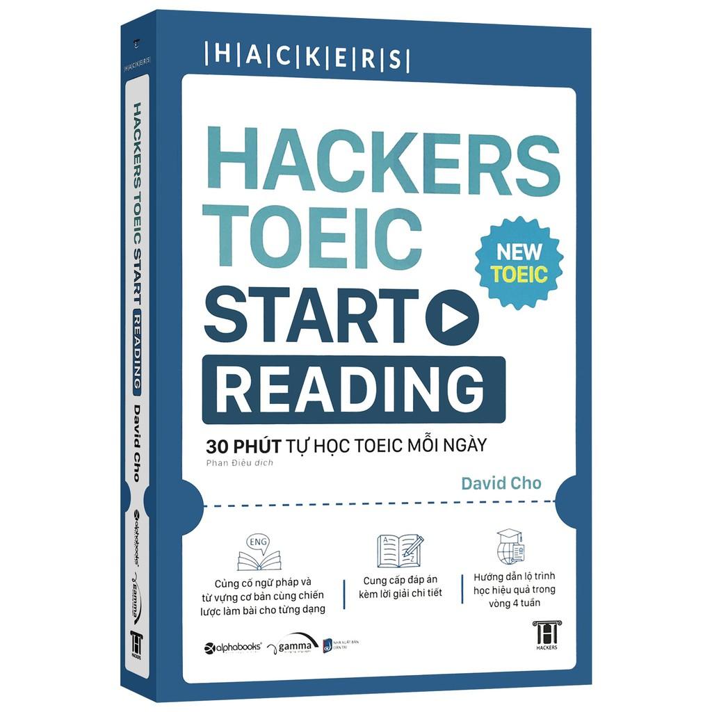 Sách - Hackers TOEIC Start: Reading